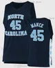 2022 North Carolina Tar Heels NCAA College 45 Brady Manek Basketball Jerseys 2 Caleb Love 5 Armando Bacot 1 Leaky Black 4 R.J. Davis 14 Puff Johnson 3 Dontrez Styles