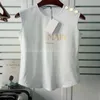 Camisetas de mujer famosa letra de ropa para mujeres estampado manga corta con botones dorados de algodón de algodón redondo de algodón size s-l
