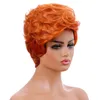 vente de perruques dames de la mode européenne et américaine couleur mixte cheveux courts bouclés confortable cheveux résistants à la chaleur perruque quotidienne31908563726125