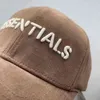 Essentials Beyzbol Şapkası Ayarlanabilir Çift Hardtop Eski Ördek Dil Sokak Kalça Baskılı Dört Mevsim Güneş Şapkası