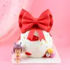 EVA Bowknot Birthday Cake Toppers Wedding Party Supplies Decoration Accessories Cake Decorating Tools Dessert Table Decor Tie