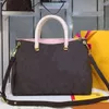 Bolso de mano grande para mujer, bolso de hombro tipo bandolera, estilo a la moda, letras clásicas, bolsos de mano de cuero genuino, billetera con doble cremallera