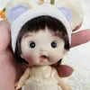 Mini 112 Doll fofo Surpreence Face Expression Boys Girls OB11 Palming Dolls With Rous