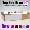 Hair Dryer HD07 HD08 Professional Salon Tools Blow Dryers Heat Super Speed US/UK/EU Plug Blower