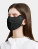 Máscaras PM2.5 Ice Silk Face 3D cobrir a boca anti-poeira Proteja Máscara Unisex Tecido Partido Máscara Respirador respirável anti-poeira lavável