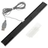 USB Sensor Bar vervanging Wired Infrared Signal Ray Receiver met Clear Stand voor Nintendo Wii