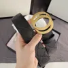 2022 Cinture di design Larghezza casual 3,8 cm Cintura di caffè nera per uomo Domande Design a quadri Design liscio a 3 colori Firme di qualità