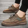 샌들 크로스 국경 대형 야외 레저 메시 신발 Zapatillas Hombre Mans 신발 통기 가능한 Heren Schoenen Ayakkabisandals