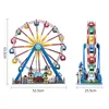 Motorowe bloki konstrukcyjne Ferris Wheel Bloków Król 11006 Kreatywne kompatybilne z 15012 Zgromadzeniem Dzieci Prezenty Bożego Narodzenia Zabawki dla dzieci