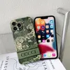 Forest Designer etui na telefon klasyczny list moda marka odporne na wstrząsy etui na telefony wysokiej jakości dla IPhone 12 13 Pro Max 7 8 Plus ładne G226243F