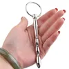 Metalen Lange Penis Plug Urethrale Dilators Katheters Klinkende Paard Oog Wand Stimulator sexy Speelgoed voor Mannen Buis Volwassen Games9825373