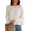 Camisas de blusas femininas tiras cruzadas de volta Pearl v pesco