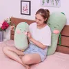 Cute Towel Calabash Fruit Toy Vegetable Loofah Plushie Shy Sleeping Squishy Companion Friend Children Girls Gift Cm J220704