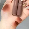 Cores de brilho labial fosco de longa duração de xícara de chocolate à prova d'água de maquiagem de maquiagem de maquiagem CosmeticsLip