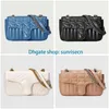 SZCZYT. Nowy Macaron Marmont 443497 luksusowe torby designerskie damskie torby na ramię 446744 Messenger Totes portmonetka torebki klasyczne Crossbody Clutch 27 kolorów