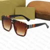 Designer Sunglasses Luxury Glasses Fashion Letter Goggle for Men Women 7 Colors High Quality