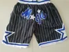 Homens apenas Don Pocket Zipper Basketball Penny Hardaway Shorts Retro Klay Thompson Sortpants Use elástico Colo