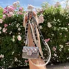 Super Mini Women Purse Gold Box Bag Mini Crossbody for Women 2024 Fashion Bag Chain Conder Luxury Base Bag G220422