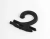 1000pcs big/small Plastic sock packing bag hook hanger transparent black