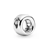 Neue beliebte Charm-Perlen aus 925er-Sterlingsilber mit 26 englischen Buchstaben, geeignet für Original-Pandora-Armbänder, Halsketten, Damenschmuck, Accessoires, Geschenk