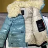 22 nuove giacche da donna Colletto di lana alla moda Piumini firmati Cappotti Cappotto invernale sciolto Caldo Moda Parka con cintura Capispalla in cotone da donna