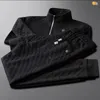 Men's Tracksuits designer Streetwear Waffle Clothing Casual Sports Set Suit Jacket Long Pants Living Home Coat Plus Size XXXXLMen's ZKZ8