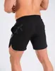 Pantalones cortos de playa informales para hombre para hombre, culturismo, Fitness, sudor corto, secado rápido, estampado de letras grandes 220630