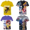 Heren t-shirts anime Sk8 The Infinity 3d print t shirts zomer cosplay cartoon t-shirt tiener korte mouwen jongens meisjes kinderen camiseta teemen's