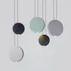 Pendant Lamps Nordic Macaron Round Small Lights Dining Room Bedroom Bedside Bar Lamp Living Cafe Gallery Art Decor LampsPendant