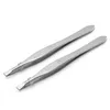 12Pcs/Lot Eyebrow Tweezer Stainless Steel Beauty Clip Facial Hair Removal Women Beauty Cosmetic Tool