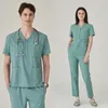 YL030 Kvinnor Grey's Anatomy High Quality Beauty Hospital Female Scrubs Suits Dental Clinic Nurse Uniforms Personliga klinik Arbetskläder