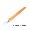 Crochet Hook Needle Hair Weaving Needle For Braids Knitting And Crochet Needles For Jumbo Braiding Twist