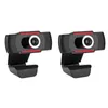 Webcams en direct Webcam USB 2.0 PC Caméra Web Caméra Widescreen Vidéo avec microphone haute définition de la conférence sans chauffeur sans conducteur