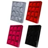 Titta på rutor Fall Grid Velvet Case Organizer Armband Storage Display Box Pillows Boxwatch Hele22