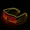 Party Decoration Glasses Glowing Halloween Luminous Neon Christmas Bril Flashing Light DecorationParty