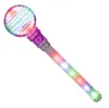 Impreza przychylność dla dzieci Flashing Light Up Stick Wand Kolorowe różdżki spinnera LED z kulkami różdżki