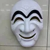 Inne impreza zaopatrzenia w filmy Money HEIST: Korea - Wspólny obszar ekonomiczny Cosplay Pvc Mask Ann Profesor Berlin Tokyo Costume Props