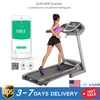 Tapis roulant électrique pliable exercice équipement de Fitness Gym Machine de piste de course pour la maison MP3 Bluetooth haut-parleurs de haute qualité