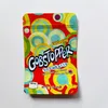 Nieuwe eetbare verpakking Mylar Bag 600mg Gobstopper Eeuwige Chewy Sour Snowballs Candy Gummies Plastic zakken Geurbestendig Stand Up Pouch met rits pakket