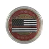 Fire Fighter Thin Red Line Золотой, а также городские спасательные подарки, Коллекция монет Коллекция монеты Coin.cx