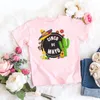Cinco de mayo camisetas cactus viva méxico impressão bebê crianças roupas t camisa harajuku kawaii para meninas tshirt verão topos8727963