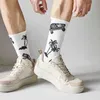 Socks Designer Runner Soccer Basketball Sport Sock Europe and America Modemärken Mens Woman Lovers Long Tube Basketball Strumpor Au