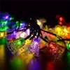 Julbelysning Solar Small Bell Mini String Lights For Outdoor Garden Wedding Party Decoration