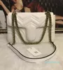 Luxurys Women Chain Crossbody Bags Designers Heart v Wave M￶nster axelv￤skor Messenger v￤skor Pruse Chain Tote 442