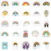 50st Colorful Rainbow Bridge Cartoon Rainbow Stickers Diy Motorcykel Telefongitarr Laptop Travel Bagage Classic Kid Sticker