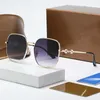 Sommer hochwertige berühmte Sonnenbrille übergroße flache Oberseite Damen Sonnenbrille Kette Frauen quadratische Rahmen Modedesigner mit Verpackungsboxen 2525