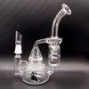 12,5 tum konisk design HOOFAS VATTEN BONGS FRￅN PERC honungskaka filter Kvinna 14mm r￶kr￶r