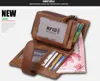 3528 fashion style RFID Men's Money Clips mini portable Multifunctional Cowhide leather Solid Credit card ID -card holder Small Wallet for male