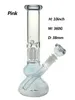 Glass Hookah Color Bongs & Pipes & Rig 10 inch Beaker tree Perc with 14/19mm Downstem and bowl GB023