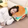 Cm Soft Simulation Hamburger Cuddles Creative Food Bread Pillow For Girls Sofa Chair Cushion Stuffed Cute Birthday Gifts J220704